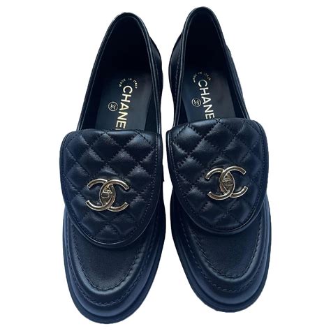 mokasyny chanel|Moccasins .